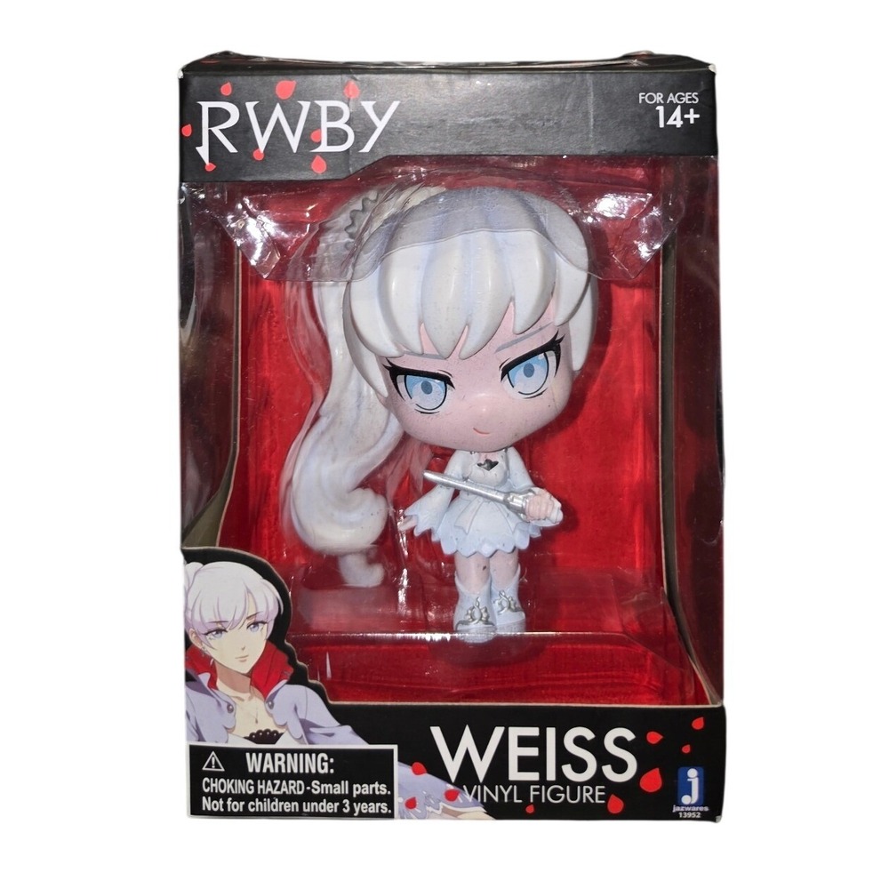 RWBY Weiss Schnee Vinyl Figure 2016 Jazwares 13952 Rooster Teeth New Sealed